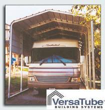 VERSATUBE - carports, garages, storage buildings, rv covers, boat covers, barns and more...